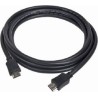 CABLU video GEMBIRD, HDMI (T) la HDMI (T), 10m, conectori auriti, rezolutie maxima 4K (3840 x 2160) la 30 Hz, negru, "CC-HDMI4-1