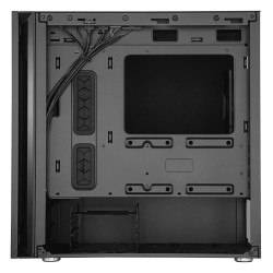 CARCASA Cooler Master, Mini Tower, mATX, "Silencio S400", fara sursa, sticla securizata, 2 x fan, USB 3.0 x 2, Jack 3.5mm x 1, c