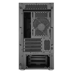 CARCASA Cooler Master, Mini Tower, mATX, "Silencio S400", fara sursa, sticla securizata, 2 x fan, USB 3.0 x 2, Jack 3.5mm x 1, c