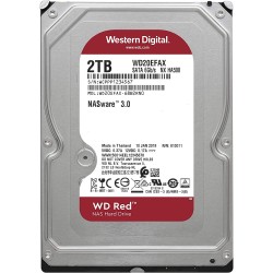 HDD WD 2 TB, Red, 5.400 rpm, buffer 256 MB, pt. NAS, "WD20EFAX"
