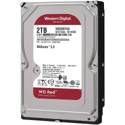 HDD WD 2 TB, Red, 5.400 rpm, buffer 256 MB, pt. NAS, "WD20EFAX"