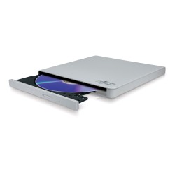 DVD-RW extern, HITACHI-LG, interfata USB 2.0, alb, "GP57EW40" (timbru verde 0.8 lei)