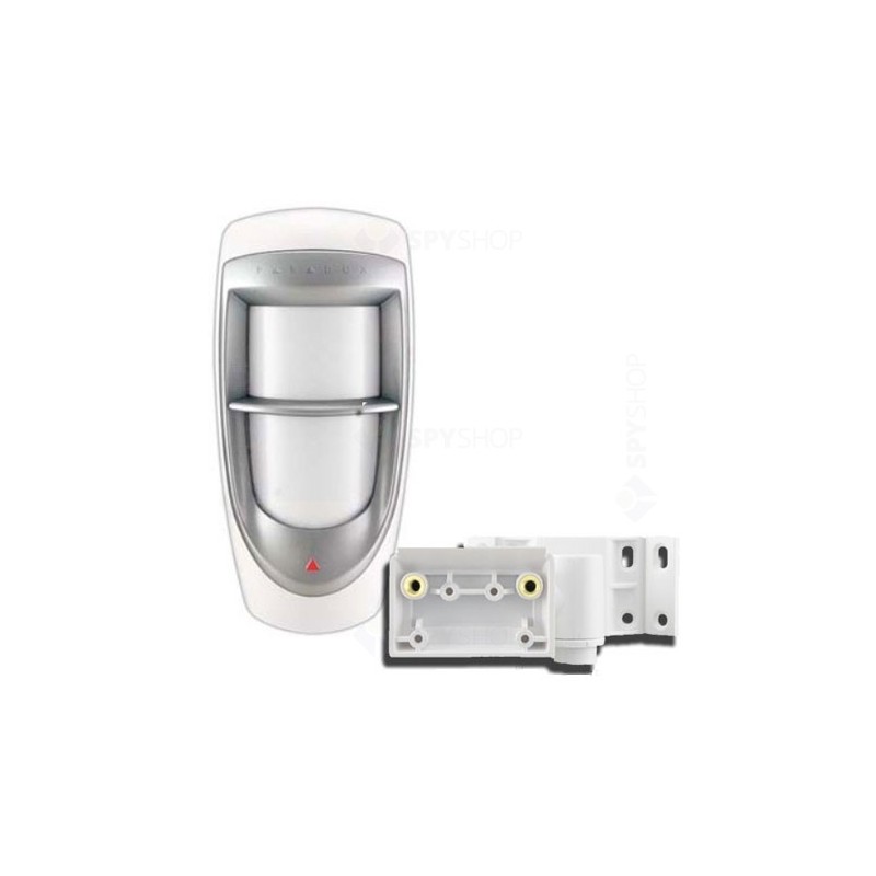 DETECTOR radio de Miscare Dual-Optic PARADOX PMD85+SB85W, de exterior, cu imunitate la animale, 40 Kg; Sistem optic-dual de filt