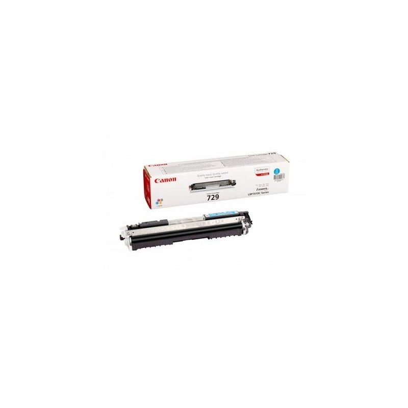 Toner Original Canon Cyan, CRG-729C, pentru LBP-7010|LBP-7018, 1K, (timbru verde 1.2 lei) , "CR4369B002AA"