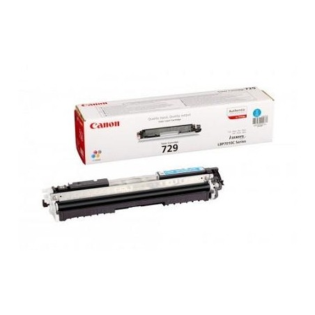 Toner Original Canon Cyan, CRG-729C, pentru LBP-7010|LBP-7018, 1K, (timbru verde 1.2 lei) , "CR4369B002AA"