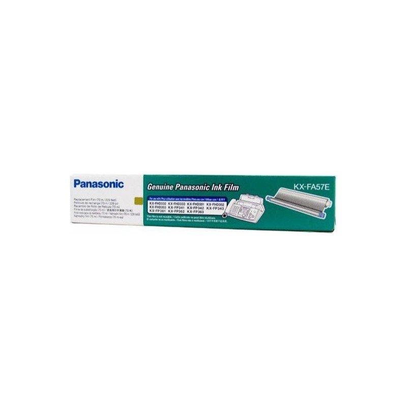 Film TTR Original Panasonic Black, FA57E, pentru KX-FHD332|333|351|352|353| KX-FP341|342|343|361|362|363|365|372|701|702|711|712