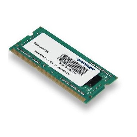 SODIMM Patriot, 4GB DDR3, 1600 MHz, "PSD34G160081S"