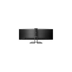 MONITOR PHILIPS 48.8", home, office, VA, 5K UHD (5120 x 1440), Ultra Wide, curbat, 450 cd/mp, 5 ms, HDMI x 2, DisplayPort, "499P