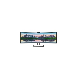MONITOR PHILIPS 48.8", home, office, VA, 5K UHD (5120 x 1440), Ultra Wide, curbat, 450 cd/mp, 5 ms, HDMI x 2, DisplayPort, "499P