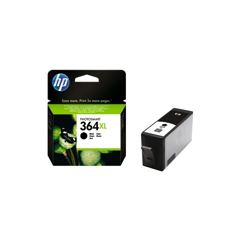 Cartus Cerneala Original HP Black, nr.364XL, pentru DJ 3070|3250|OJ5510|5515|7510, , (timbru verde 0.15 lei), "CN684EE"