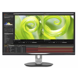MONITOR PHILIPS 31.5", grafica, VA, 4K UHD (3840 x 2160), Wide, 300 cd/mp, 4 ms, VGA, DVI, HDMI, DisplayPort, "328P6VJEB/00" (ti