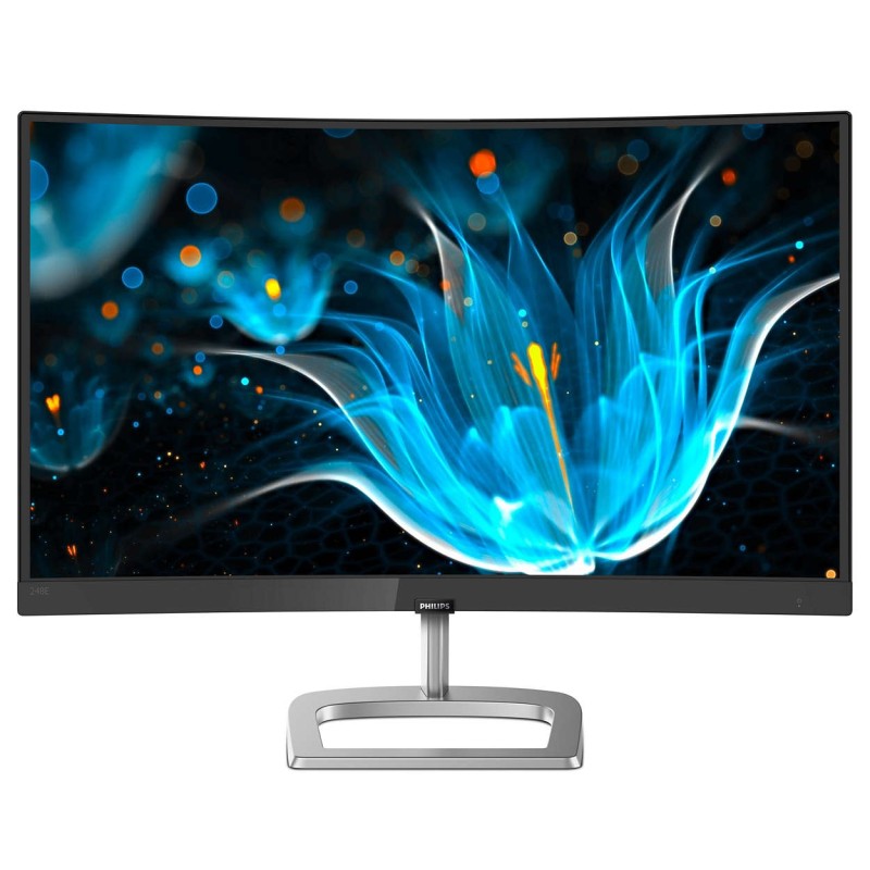 MONITOR PHILIPS 23.6", home, office, VA, Full HD (1920 x 1080), Wide, curbat, 250 cd/mp, 4 ms, VGA, HDMI x 2, "248E9QHSB/00" (ti