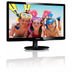 MONITOR PHILIPS 22", home, office, TN, WSXGA+ (1680 x 1050), Wide, 250 cd/mp, 5 ms, VGA, DVI, "220V4LSB/00" (timbru verde 7 lei)