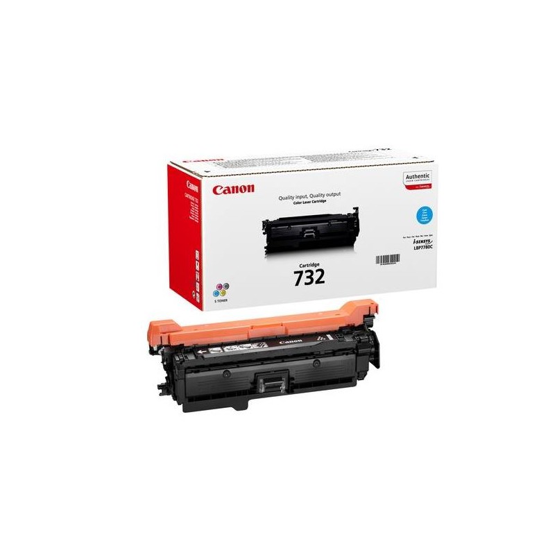 Toner Original Canon Cyan, CRG-732C, pentru LBP-7780, 6.4K, (timbru verde 1.2 lei) , "CR6262B002AA"
