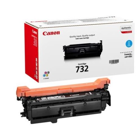 Toner Original Canon Cyan, CRG-732C, pentru LBP-7780, 6.4K, (timbru verde 1.2 lei) , "CR6262B002AA"