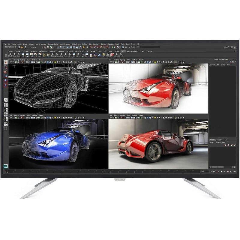 MONITOR PHILIPS 42.5", afisaj indoor, IPS, 4K UHD (3840 x 2160), Wide, 300 cd/mp, 5 ms, VGA, HDMI x 2, DisplayPort x 2, "BDM4350