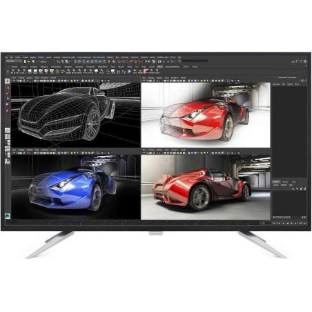 MONITOR PHILIPS 42.5", afisaj indoor, IPS, 4K UHD (3840 x 2160), Wide, 300 cd/mp, 5 ms, VGA, HDMI x 2, DisplayPort x 2, "BDM4350