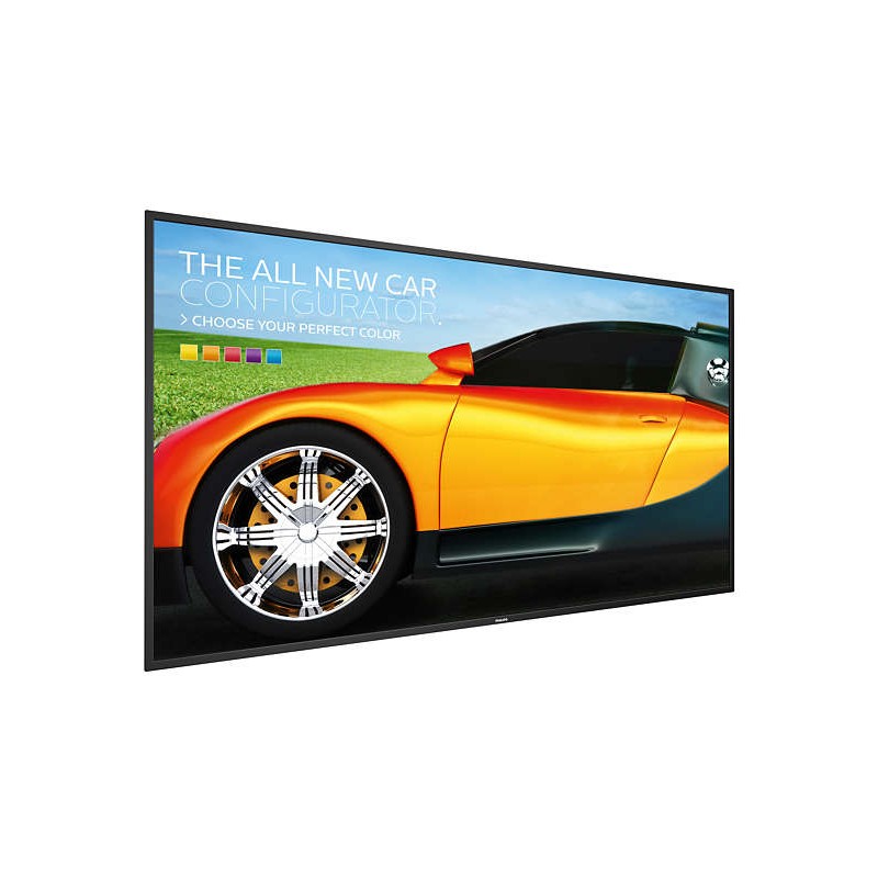 MONITOR PHILIPS - signage 85.6", afisaj indoor, IPS, 4K UHD (3840 x 2160), Wide, 410 cd/mp, 8 ms, VGA, HDMI x 4, DisplayPort, "8