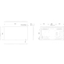 MONITOR PHILIPS - signage 55", afisaj indoor, IPS, Full HD (1920 x 1080), Wide, 450 cd/mp, 12 ms, VGA, DVI, HDMI x 2, DisplayPor