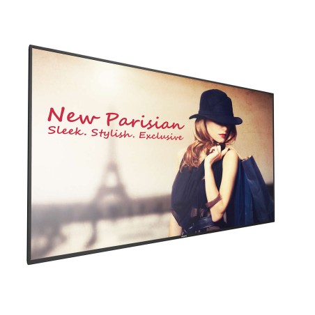 MONITOR PHILIPS - signage 49", afisaj indoor, IPS, Full HD (1920 x 1080), Wide, 450 cd/mp, 12 ms, DVI, HDMI x 2, DisplayPort, "4