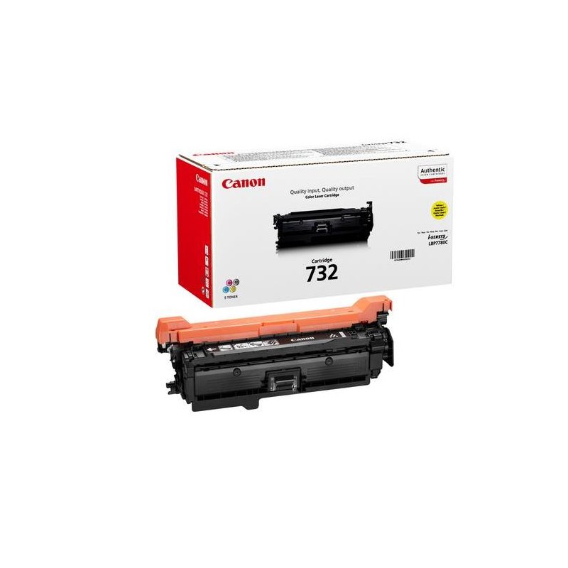 Toner Original Canon Yellow, CRG-732Y, pentru LBP-7780, 6.4K, (timbru verde 1.2 lei) , "CR6260B002AA"