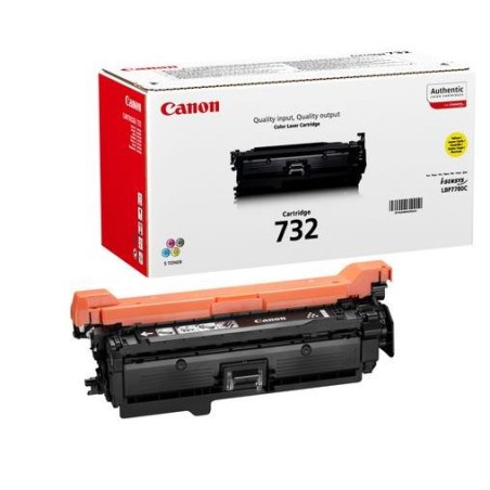 Toner Original Canon Yellow, CRG-732Y, pentru LBP-7780, 6.4K, (timbru verde 1.2 lei) , "CR6260B002AA"
