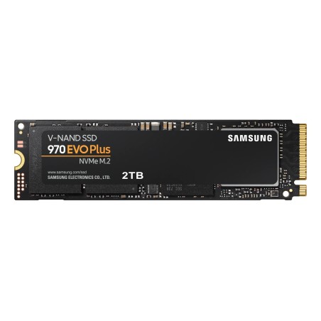 SSD SAMSUNG, 970 EVO Plus, 2 TB, M.2, PCIe Gen3.0 x4, V-Nand 3bit MLC, R/W: 3500/3300 MB/s, "MZ-V7S2T0BW"