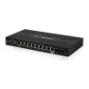 ROUTER Ubiquiti EdgeRouter, wired, port LAN 10/100/1000 x 10, port WAN 10/100/1000 x 1, "ER-12" (timbru verde 0.8 lei)