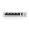 SWITCH PoE ZYXEL, "GS1005-HP"port Gigabit x 5, unmanaged, nerackabil, carcasa metalica, "GS1005HP-EU0101F" (timbru verde 2 lei)