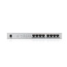 SWITCH PoE ZYXEL, "GS1008-HP"port Gigabit x 8, unmanaged, nerackabil, carcasa metalica, "GS1008HP-EU0101F" (timbru verde 2 lei)
