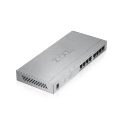 SWITCH PoE ZYXEL, "GS1008-HP"port Gigabit x 8, unmanaged, nerackabil, carcasa metalica, "GS1008HP-EU0101F" (timbru verde 2 lei)