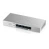 SWITCH PoE ZYXEL, "GS1200-5HP"port Gigabit x 5, managed, nerackabil, carcasa metalica, "GS1200-5HPV2-EU010" (timbru verde 2 lei)