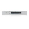 SWITCH PoE ZYXEL, "GS1200-5HP"port Gigabit x 5, managed, nerackabil, carcasa metalica, "GS1200-5HPV2-EU010" (timbru verde 2 lei)