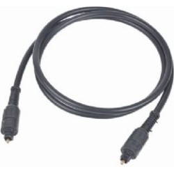 CABLU audio GEMBIRD Toslink Optic (pt. conexiune optica intre BLU-Ray si echipamentul audio), 2m, black, "CC-OPT-2M" (timbru ver