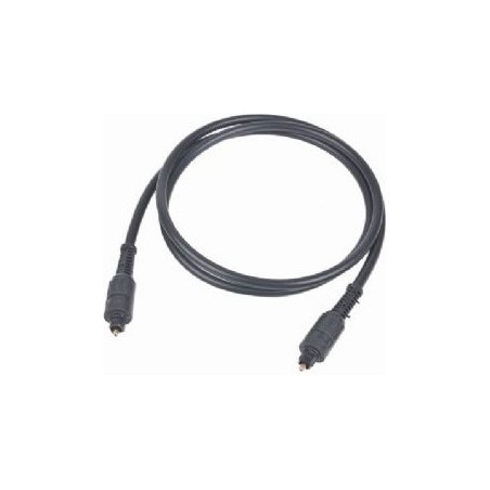 CABLU audio GEMBIRD Toslink Optic (pt. conexiune optica intre BLU-Ray si echipamentul audio), 2m, black, "CC-OPT-2M" (timbru ver