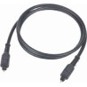 CABLU audio GEMBIRD Toslink Optic (pt. conexiune optica intre BLU-Ray si echipamentul audio), 2m, black, "CC-OPT-2M" (timbru ver