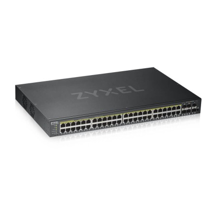 SWITCH PoE ZYXEL, "GS1920-48HPv2"port Gigabit x 48, SFP SFP x 6, managed, rackabil, carcasa metalica, "GS192048HPV2-EU010" (timb