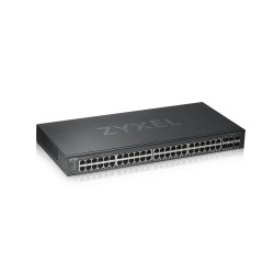SWITCH ZYXEL,  GS1920-48v2, porturi Gigabit x 48, SFP x 4, managed, rackabil, carcasa metalica, "GS1920-48V2-EU0101" (timbru ver