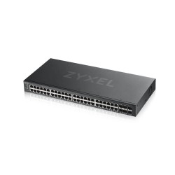 SWITCH ZYXEL,  GS1920-48v2, porturi Gigabit x 48, SFP x 4, managed, rackabil, carcasa metalica, "GS1920-48V2-EU0101" (timbru ver