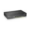 SWITCH PoE ZYXEL, "GS1920-8HPv2"port Gigabit x 8, SFP SFP x 2, managed, rackabil, carcasa metalica, "GS1920-8HPV2-EU010" (timbru