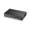 SWITCH PoE ZYXEL, "GS1920-8HPv2"port Gigabit x 8, SFP SFP x 2, managed, rackabil, carcasa metalica, "GS1920-8HPV2-EU010" (timbru