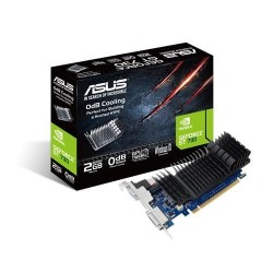 PLACA VIDEO ASUS NVIDIA GeForce GT 730, 2 GB, 64 bit, PCIE 2.0 16x, Memory clock 5010 MHz, GPU clock 902 MHz, 2560x1600, Cooling