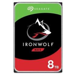 HDD SEAGATE 8 TB, IronWolf, 7.200 rpm, buffer 256 MB, pt. NAS, "ST8000VN004"