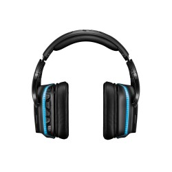 CASTI Logitech, "G935", wireless, cu fir, gaming, utilizare multimedia, microfon pe brat, conectare prin 2.4 GHz (WiFi), Jack 3.