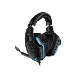 CASTI Logitech, "G635", cu fir, gaming, utilizare multimedia, microfon pe brat, conectare prin Jack 3.5 mm, USB 2.0, negru, "981