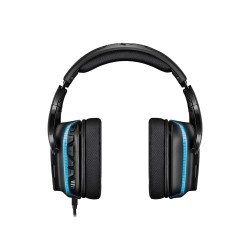 CASTI Logitech, "G635", cu fir, gaming, utilizare multimedia, microfon pe brat, conectare prin Jack 3.5 mm, USB 2.0, negru, "981