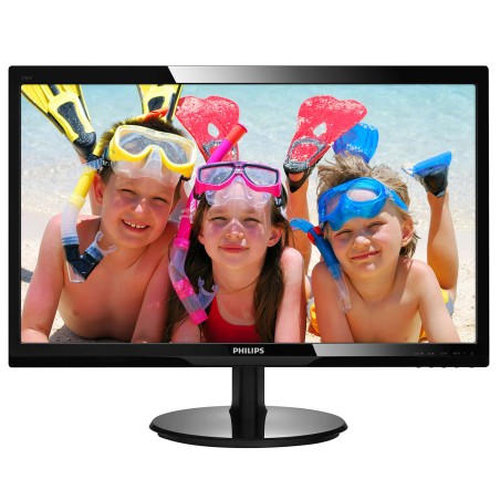 MONITOR PHILIPS 24", home, office, TFT, Full HD (1920 x 1080), Wide, 250 cd/mp, 1 ms, VGA, DVI, HDMI, "246V5LDSB/00" (timbru ver