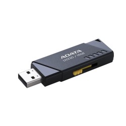 MEMORIE USB 2.0 ADATA 16 GB, retractabila, carcasa plastic, negru, "AUV230-16G-RBK" (timbru verde 0.03 lei)