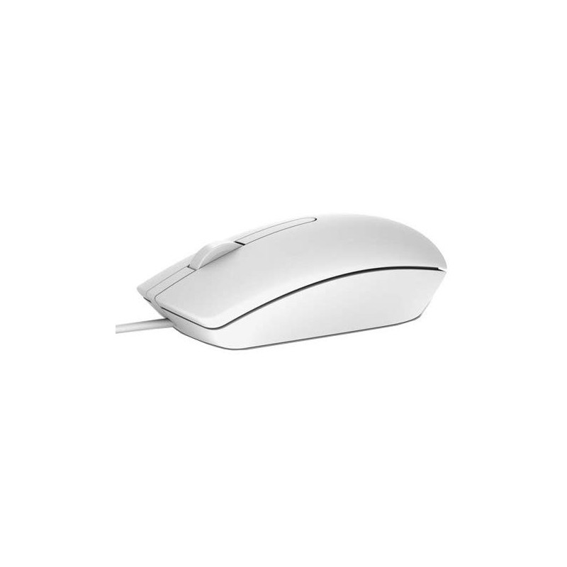 MOUSE DELL, PC sau NB, cu fir, USB, optic, 1000 dpi, butoane/scroll 3/1, MS116, alb,"570-AAIP" (timbru verde 0.18 lei)