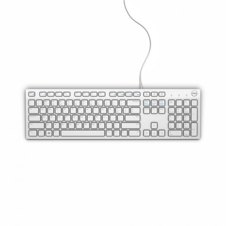 TASTATURI DELL, "KB216", cu fir, 105 taste format standard (104-108 taste), USB, alb, "580-ADGM"  (timbru verde 0.8 lei)